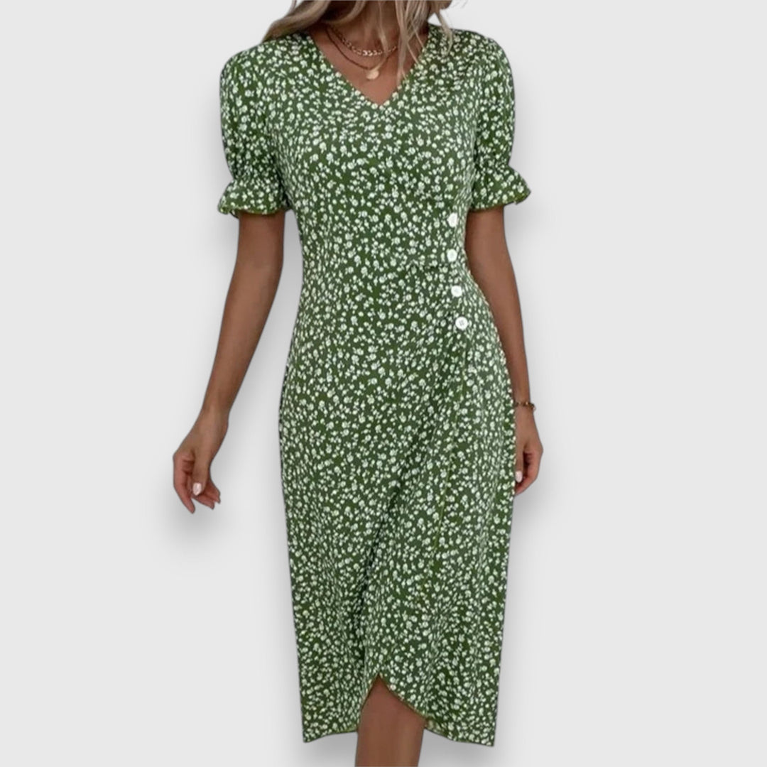 Helena™ | Tessina – Elegancka Kwiatowa Sukienka