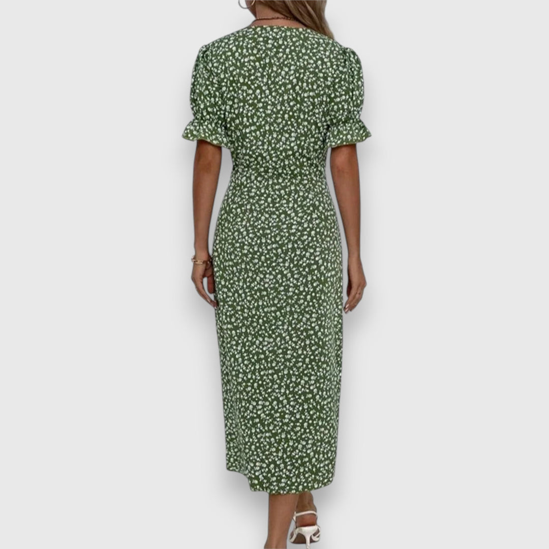 Helena™ | Tessina – Elegancka Kwiatowa Sukienka