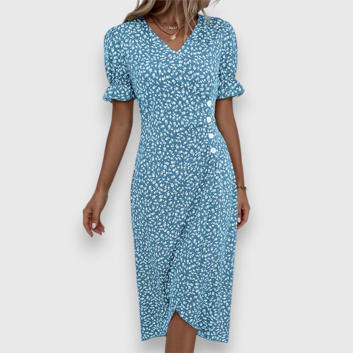 Helena™ | Tessina – Elegancka Kwiatowa Sukienka