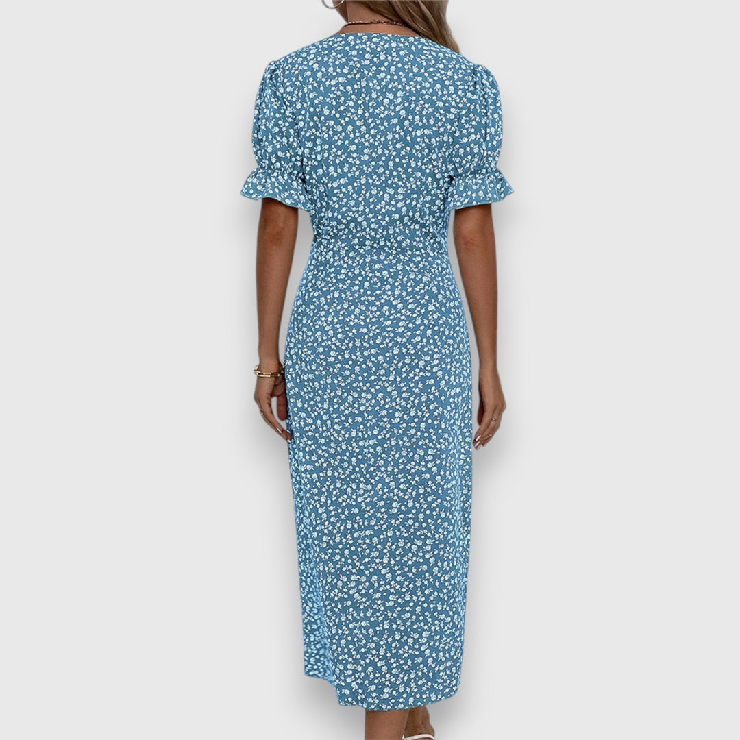 Helena™ | Tessina – Elegancka Kwiatowa Sukienka