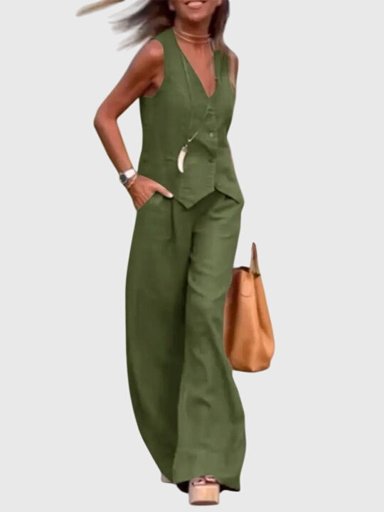 Helena™ | Mabel  Elegancki Dwuczęściowy Zestaw