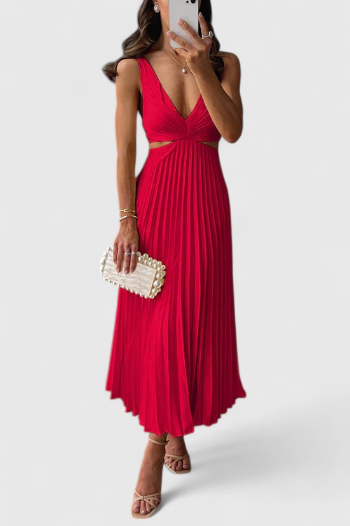 Helena™ | Karen  Elegancka Sukienka Bez Ramiączek