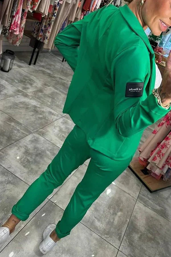 Helena™ | Villeneuve  Ensemble personnalisé avec blazer doux et joggings décontractés