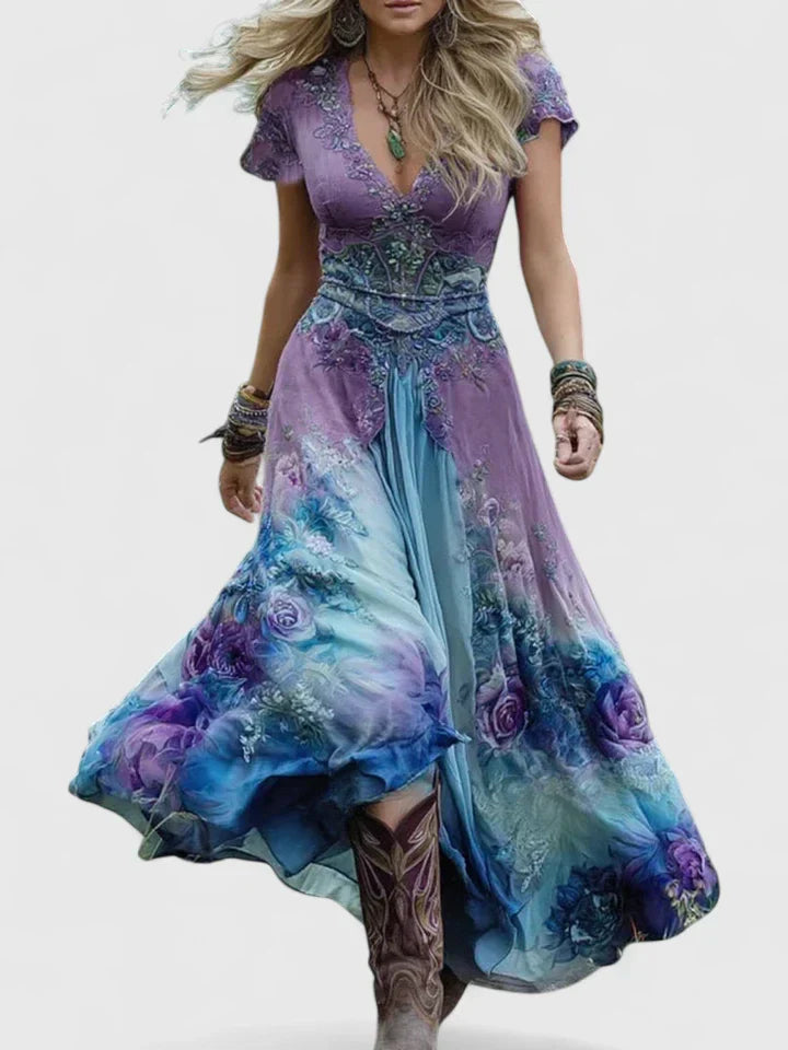 Helena™ | Sydneighh  Elegancka Maxi Sukienka