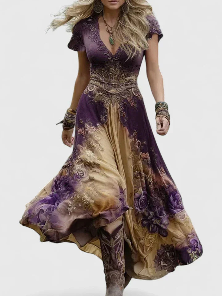 Helena™ | Sydneighh  Elegancka Maxi Sukienka