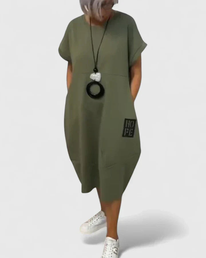 Helena™ | Cerynna  Wygodna Sukienka