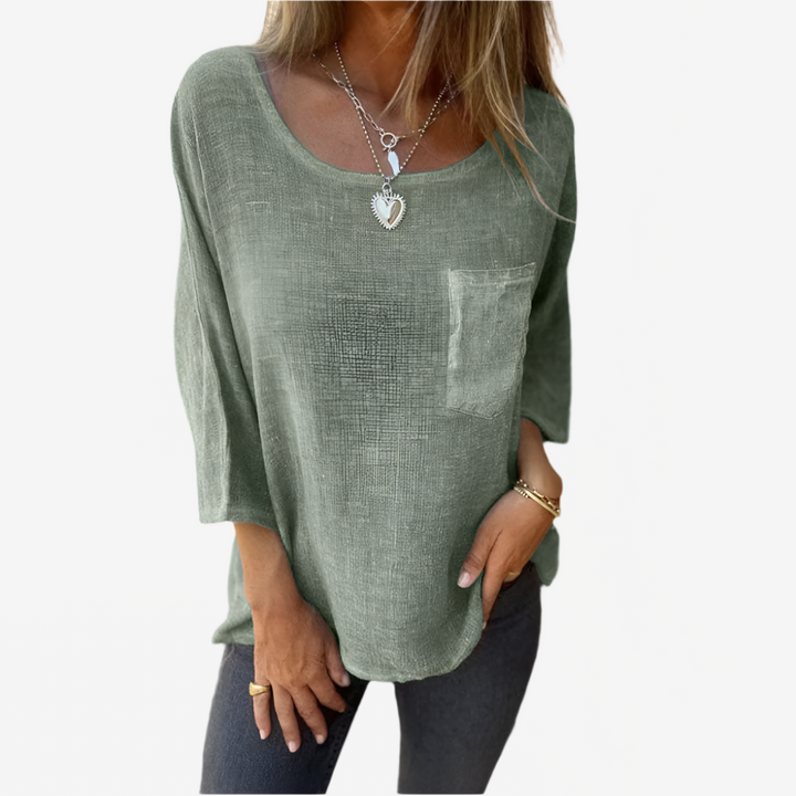 Helena™ | Luna  Chemise décontractée en coton