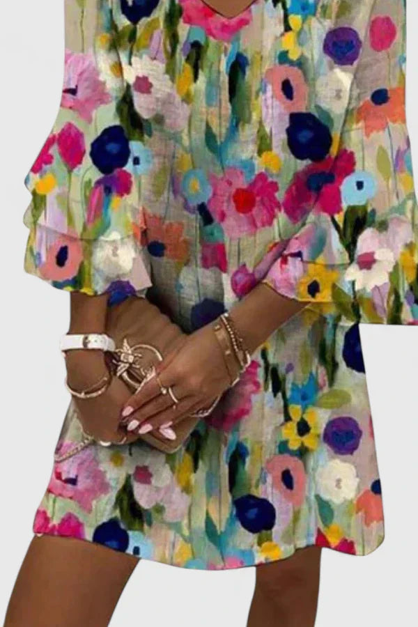 Helena™ | Elviera  Elegancka Mini Sukienka