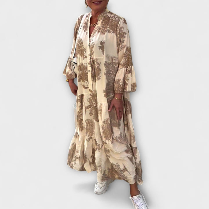 Helena™ | Mariveth  Elegancka Maxi Sukienka