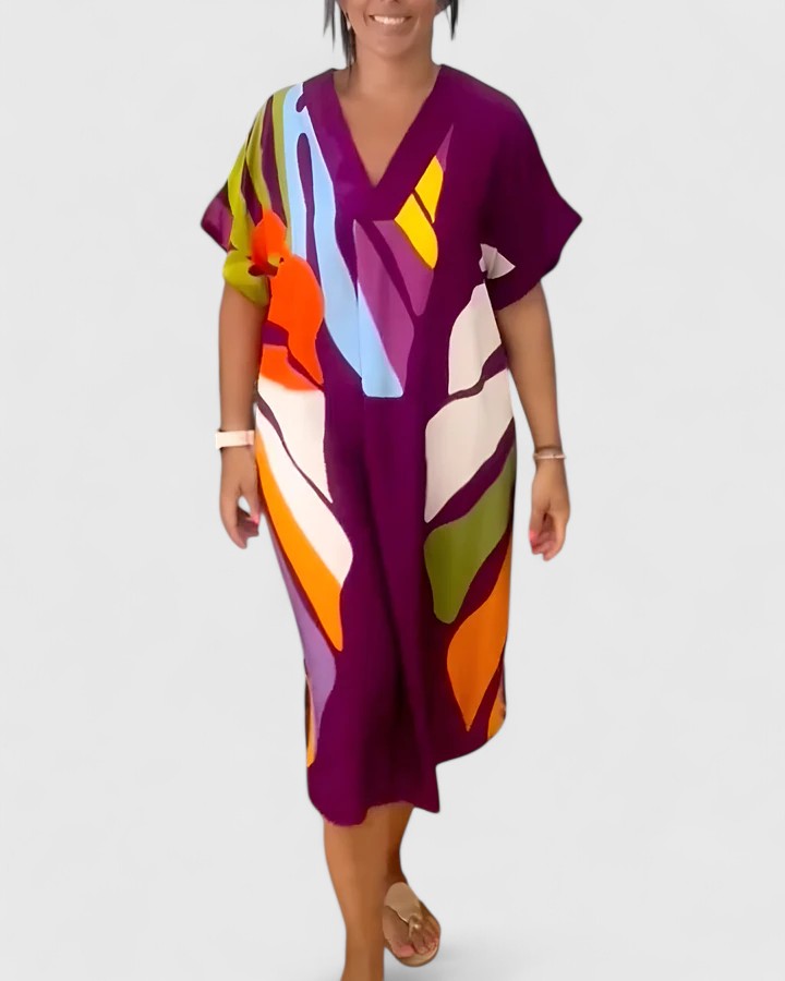 Helena™ | Cymarie  Wygodna Sukienka