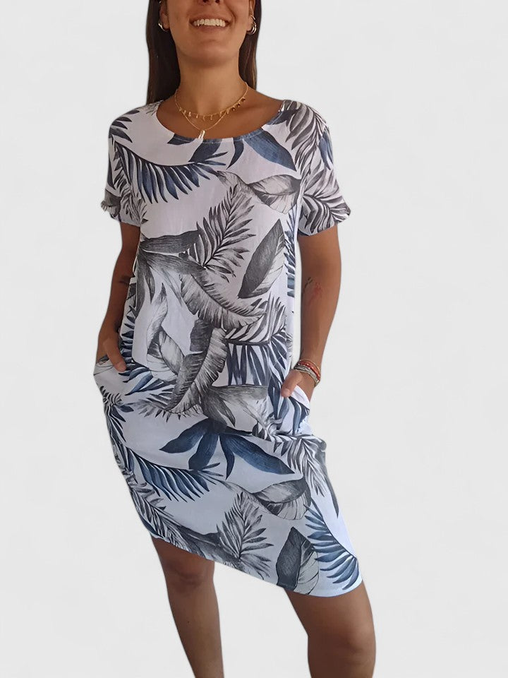 Helena™ | Vianna  Wygodna Sukienka Letnia