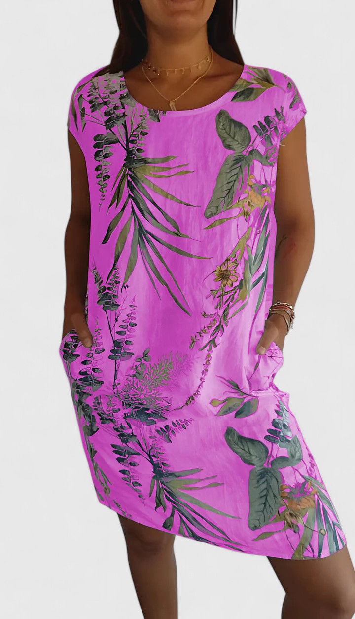 Helena™ | Vianna  Wygodna Sukienka Letnia