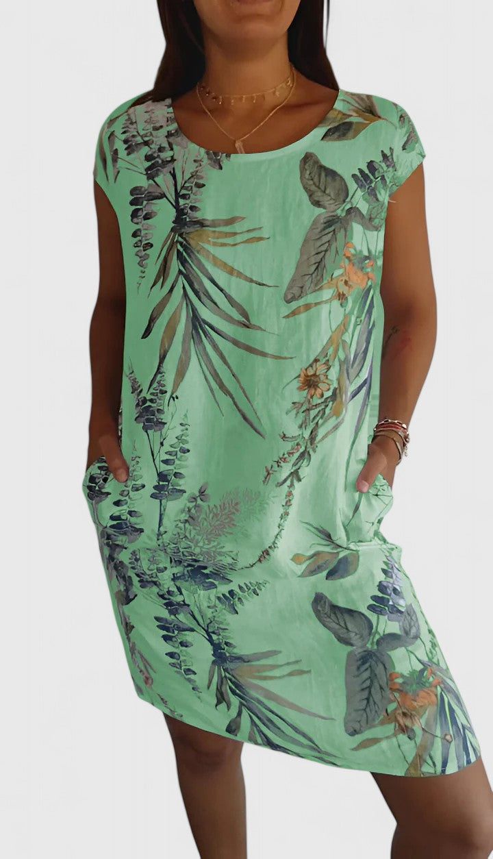 Helena™ | Vianna  Wygodna Sukienka Letnia