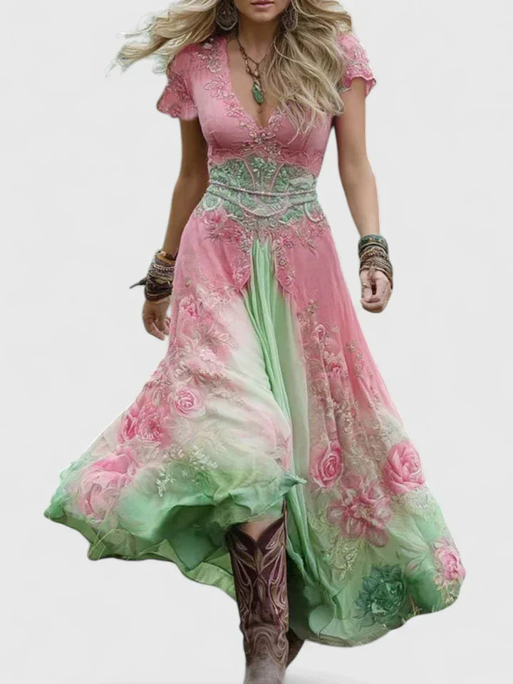 Helena™ | Sydneighh  Elegancka Maxi Sukienka