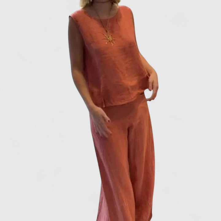 Helena™ | Faylinn  Elegancki Dwuczęściowy Zestaw