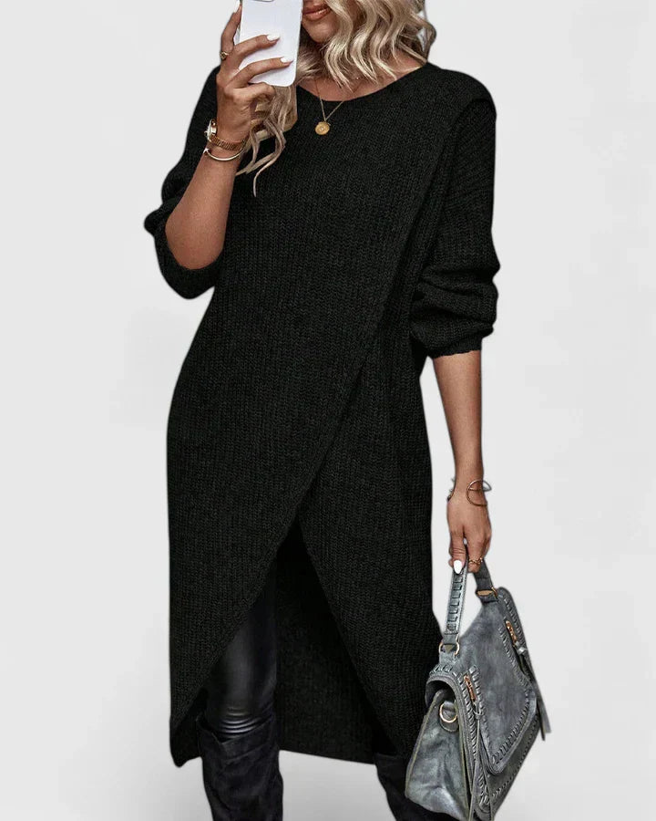 Helena™ | Zarymelle  Elegancka Sukienka Swetrowa