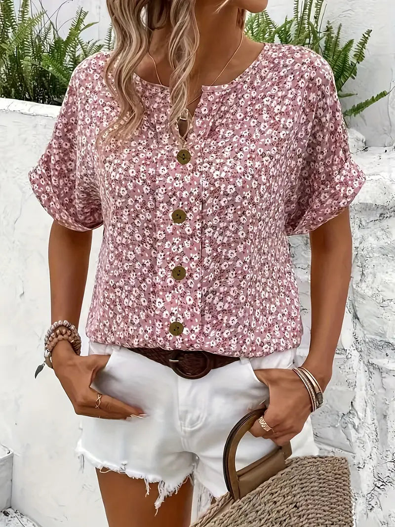 Helena™ | Luna  Blouse à fleurs
