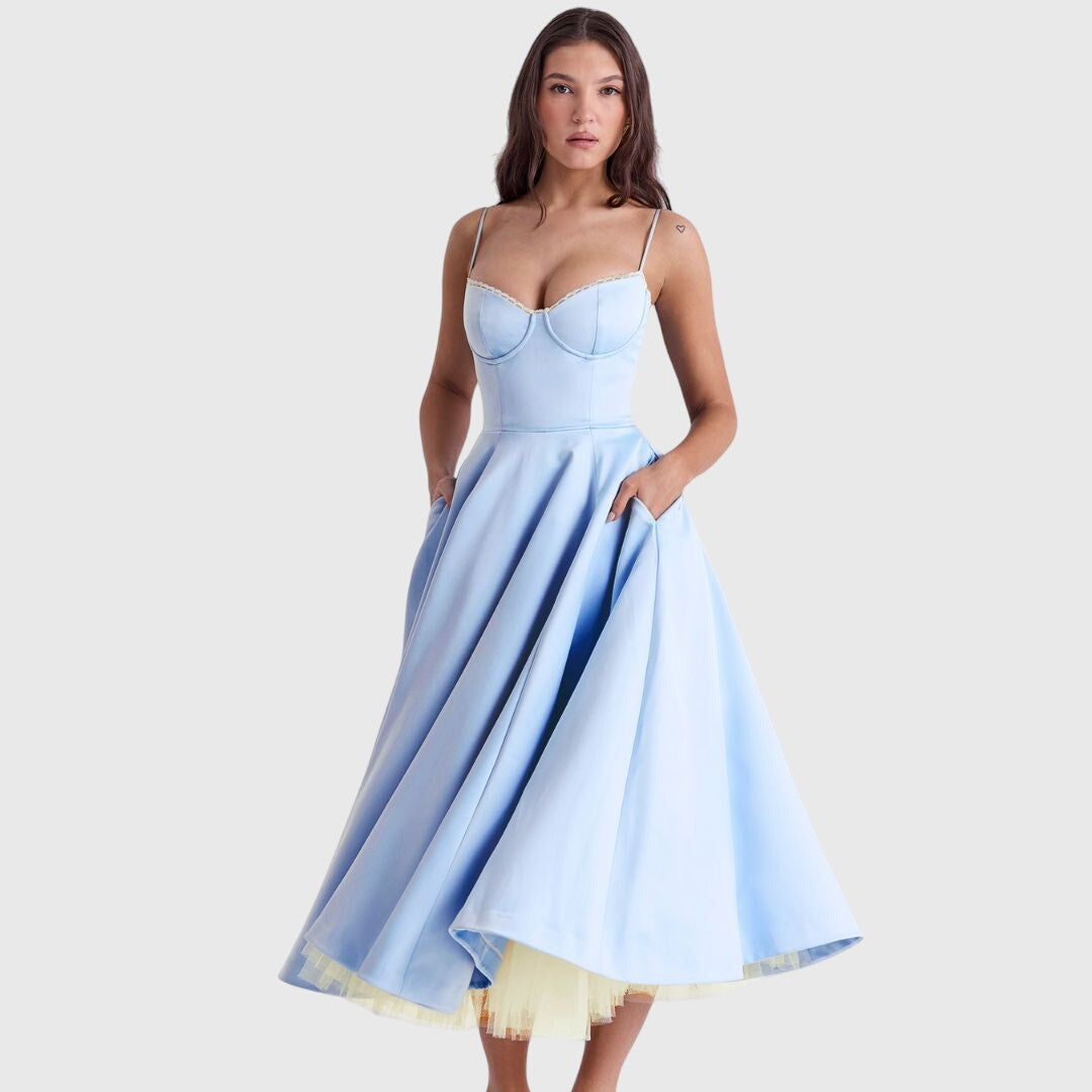 Helena™ | Jane  Elegancka Maxi Sukienka