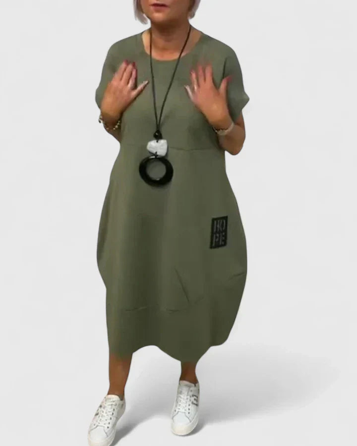 Helena™ | Cerynna  Wygodna Sukienka