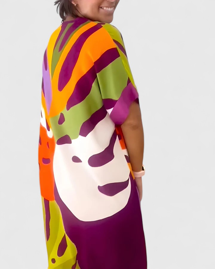 Helena™ | Cymarie  Wygodna Sukienka