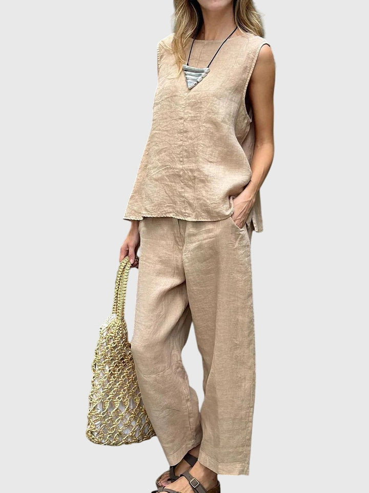 Helena™ | Sabrina  Elegancki Dwuczęściowy Zestaw