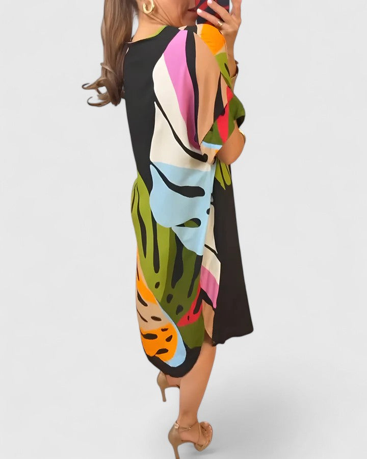 Helena™ | Cymarie  Wygodna Sukienka