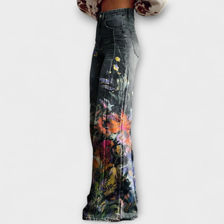 Helena™ | Malvina  Jeans à Jambes Amples