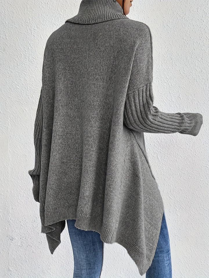 Helena™ | Isla  Pull Oversize à Col Roulé