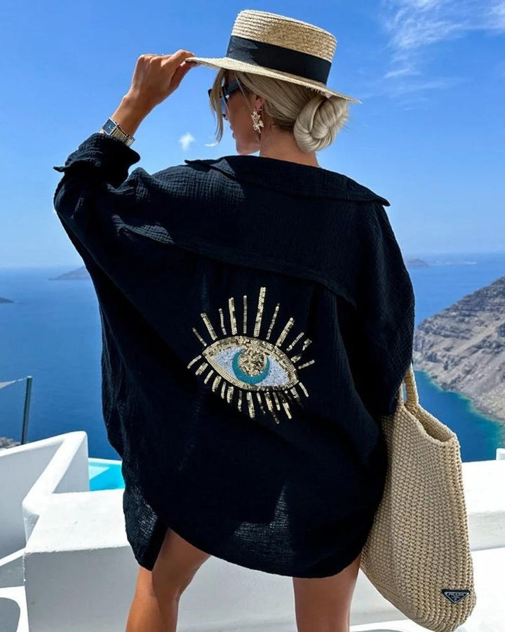 Helena™ | Luna  Chemise à paillettes