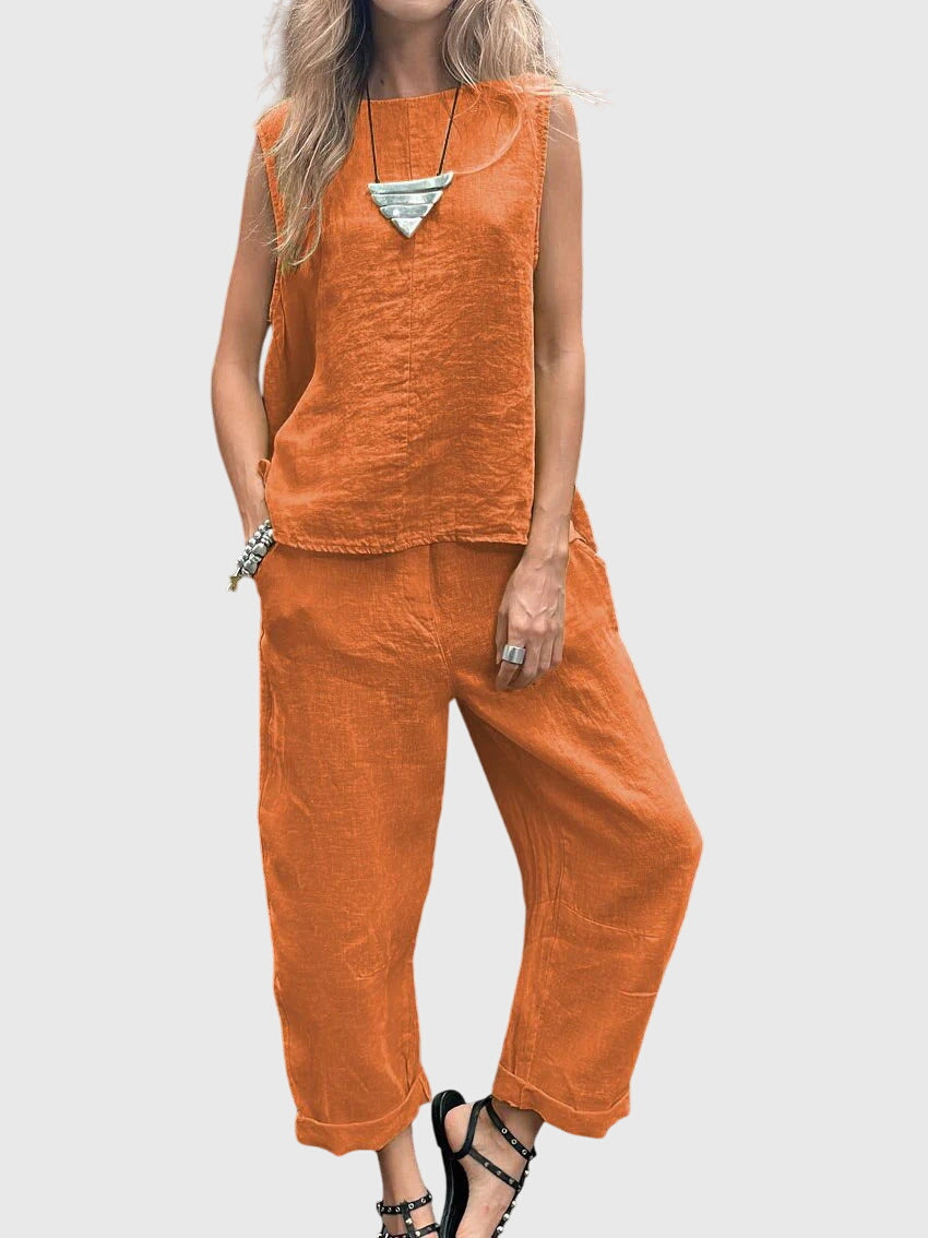 Helena™ | Sabrina  Elegancki Dwuczęściowy Zestaw