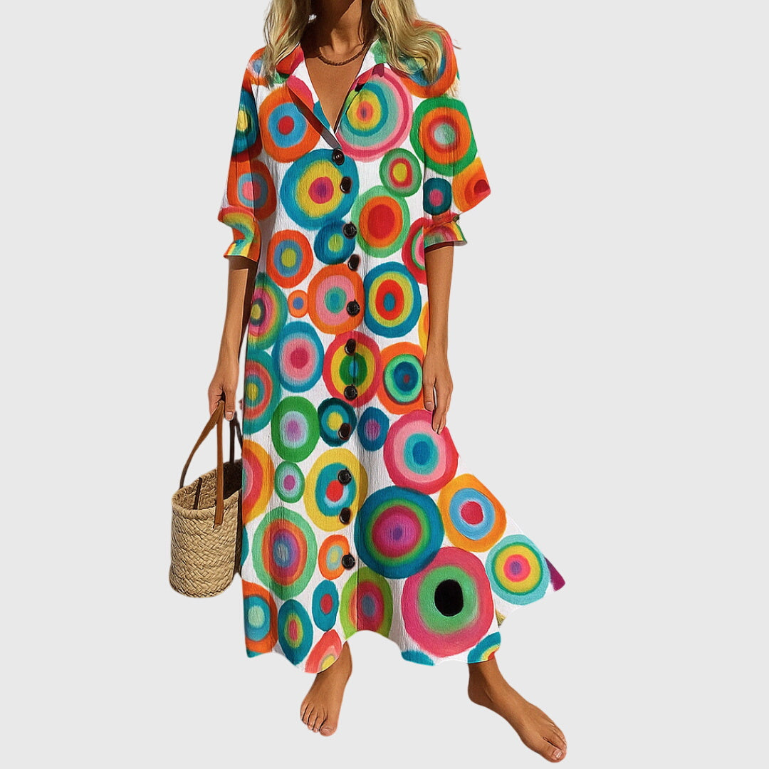 Helena™ | Jasmine  Elegancka Sukienka Odchudzająca