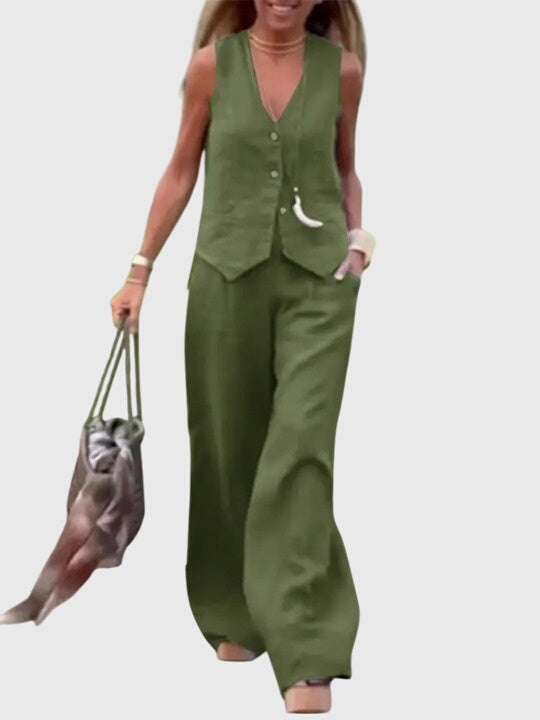 Helena™ | Mabel  Elegancki Dwuczęściowy Zestaw