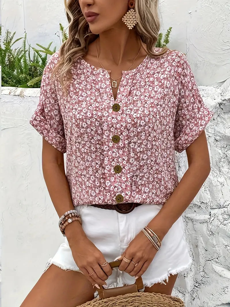 Helena™ | Luna  Blouse à fleurs