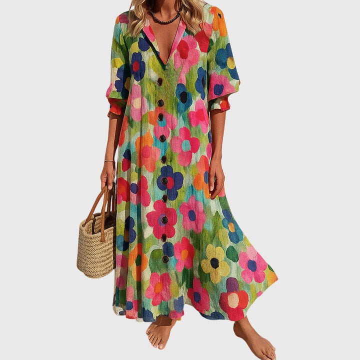 Helena™ | Jasmine  Elegancka Sukienka Odchudzająca