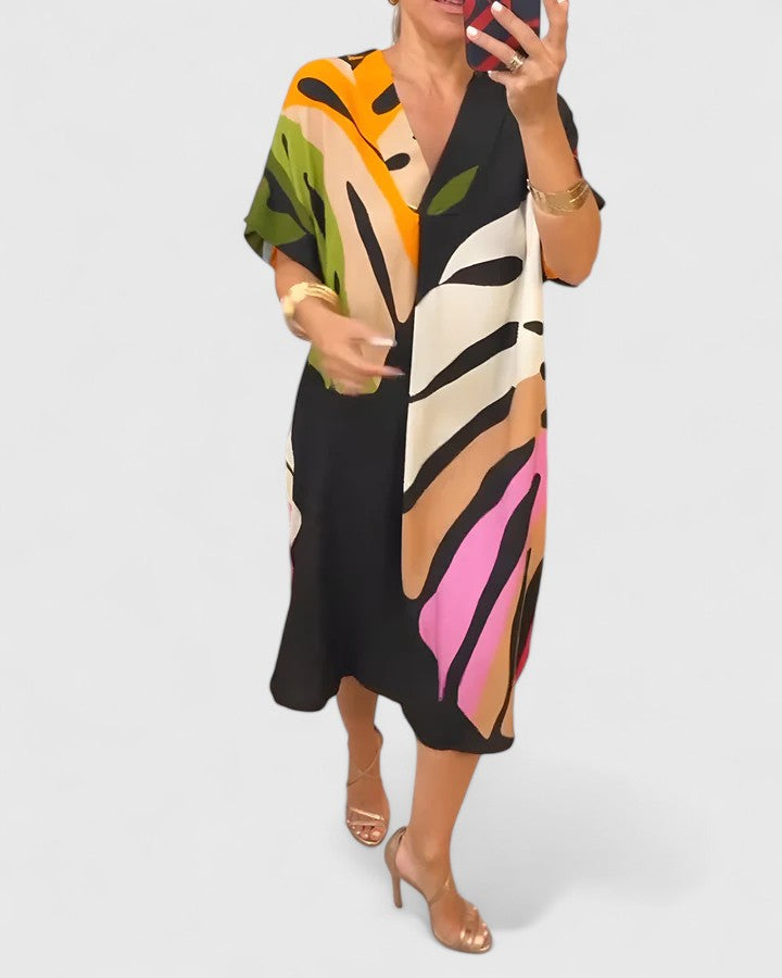 Helena™ | Cymarie  Wygodna Sukienka