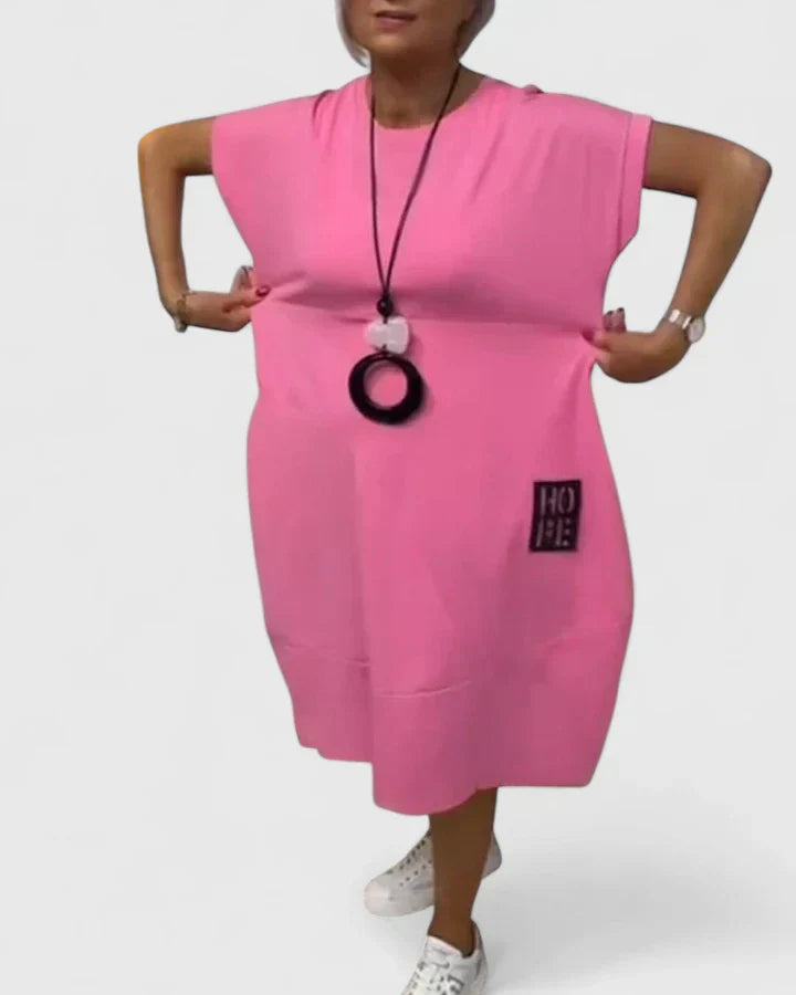 Helena™ | Cerynna  Wygodna Sukienka