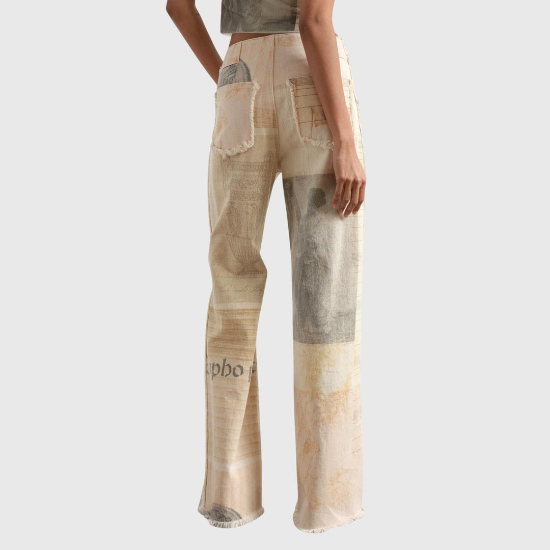 Helena™ | Alma  Szerokie Dżinsy