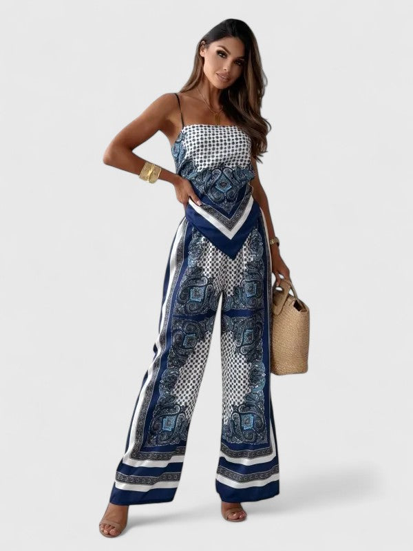 Helena™ | Carmen  Stylowy Zestaw Dwuczęściowy