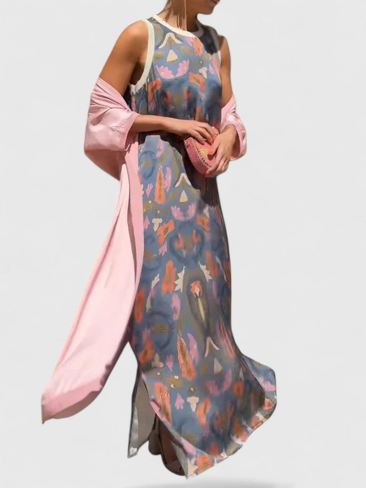 Helena™ | Anzhelia  Elegancka Sukienka Przepływowa