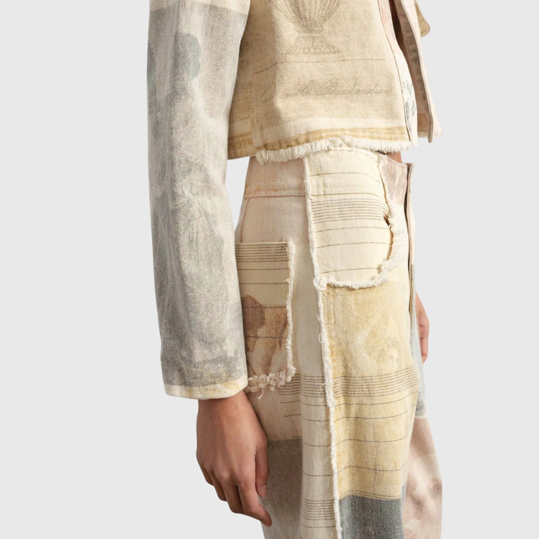 Helena™ | Alma  Szerokie Dżinsy