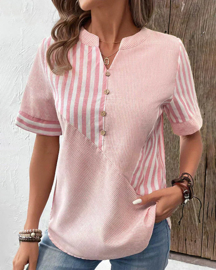 Helena™ | Luna  Blouse rayée élégante