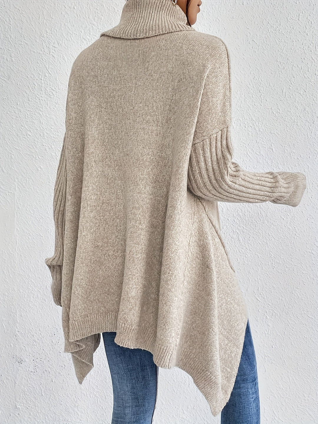 Helena™ | Isla  Pull Oversize à Col Roulé