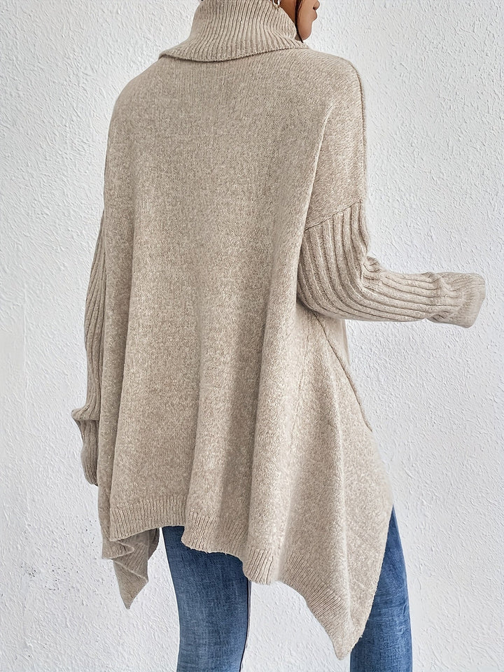 Helena™ | Isla  Pull Oversize à Col Roulé