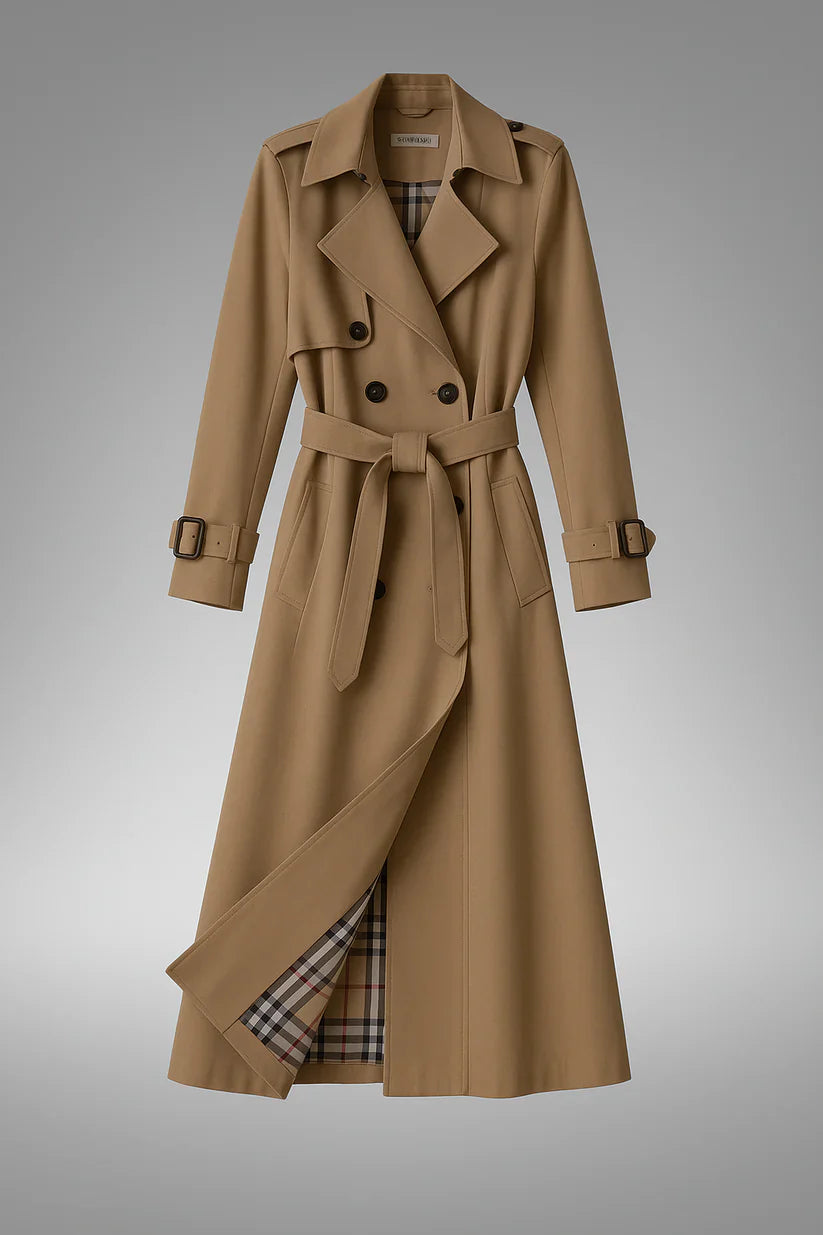 Helena™ | Rose  Trenchcoat classique