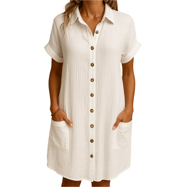 Helena™ | Jessy  Robe Lin Alba