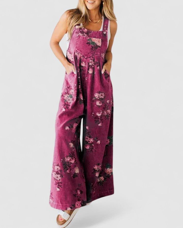 Helena™ | Mona  Elegancki Dżinsowy Ogrodniczki