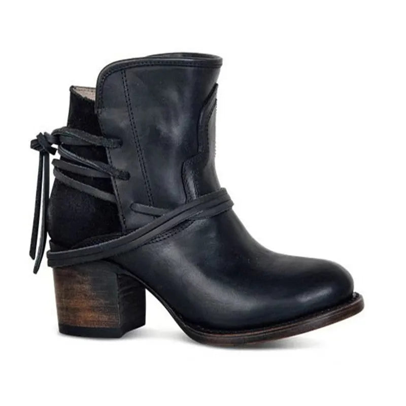 Helena™ | Villeneuve  Bottes Western Vintage Élégantes