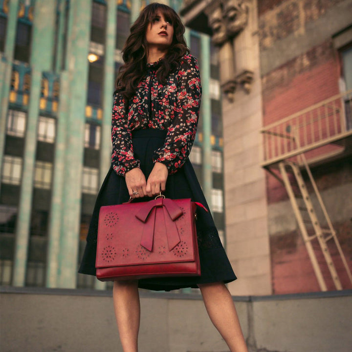 Helena™ | Bernadette – Sac à bandoulière avec nœuds