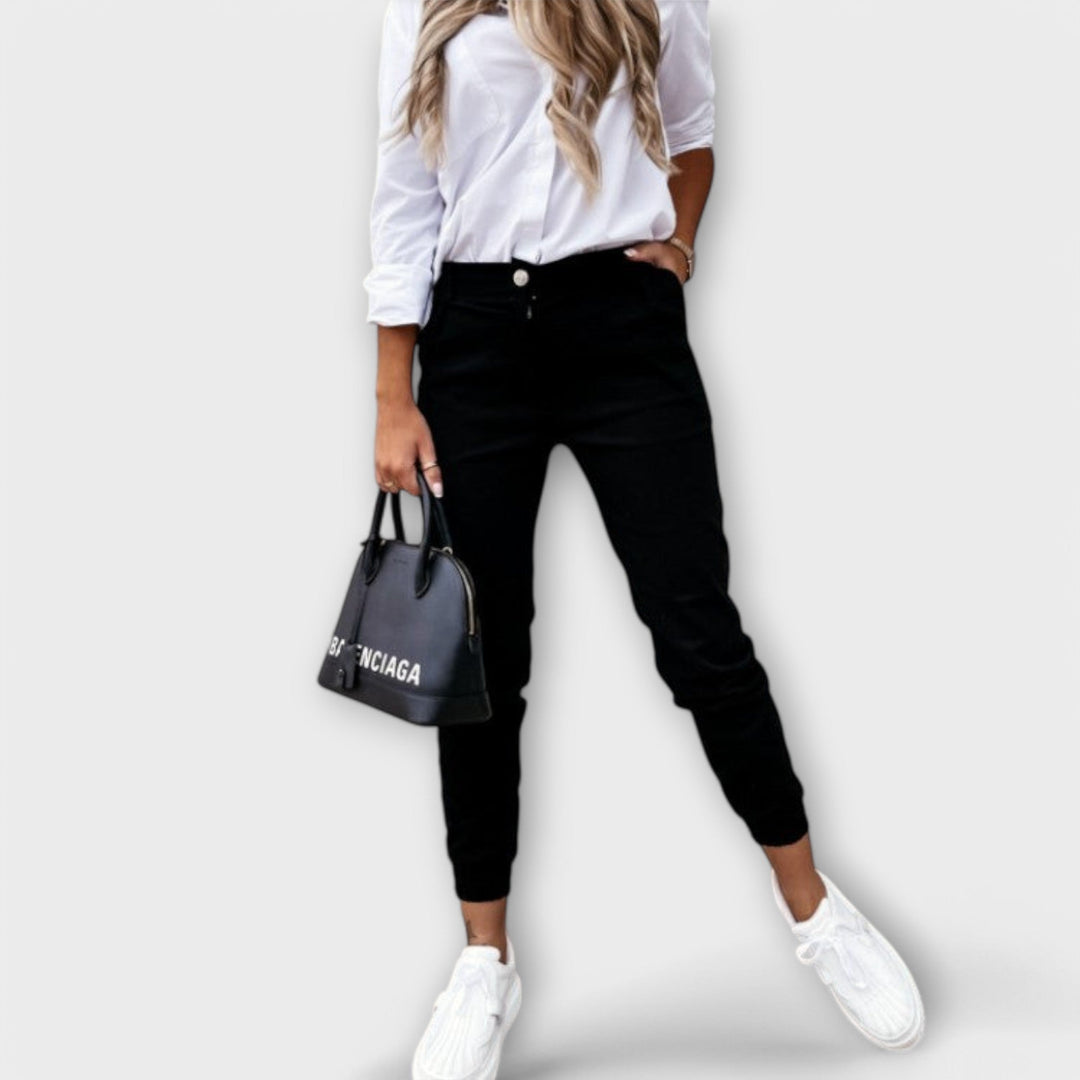 Helena™ | Melania  Spodnie Stretch