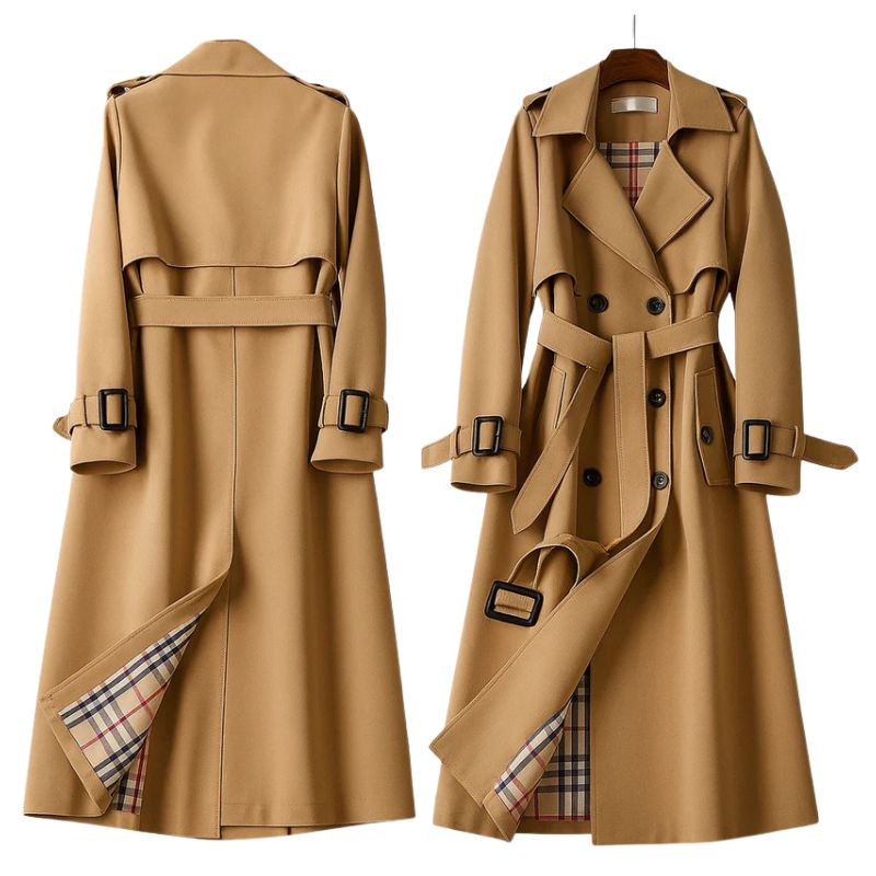 Helena™ | Rose  Trenchcoat classique